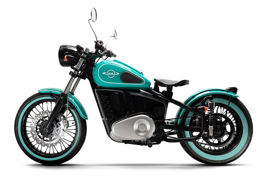 «Калашников» представил электрический ретро-мотоцикл ИЖ-49