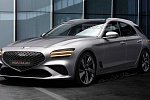 В сети появились новые изображения универсала Genesis G70