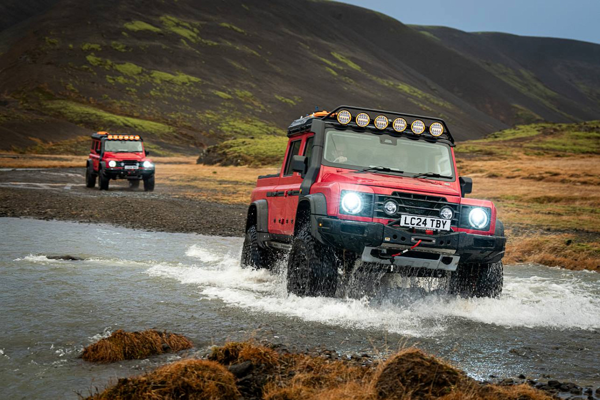 Пройдет любые преграды: Ineos Grenadier Trialmaster X LeTech для экстремалов и спасателей