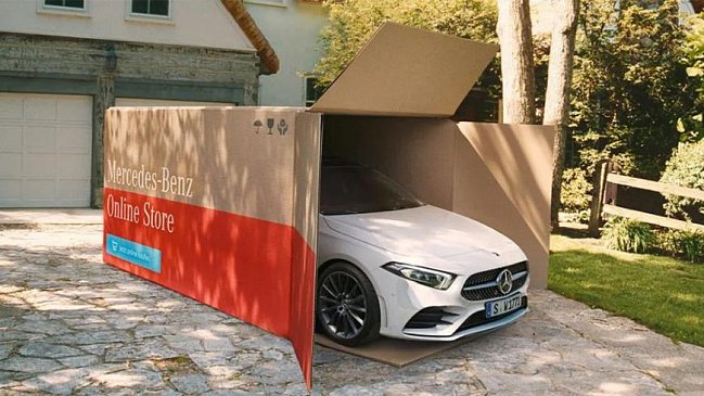 Mercedes-Benz осуществляет доставку машин на дом