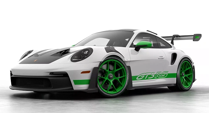 Спортивный Porsche 911 GT3 RS выходит в новой версии в честь культового автомобиля 911 Carrera RS 2.7