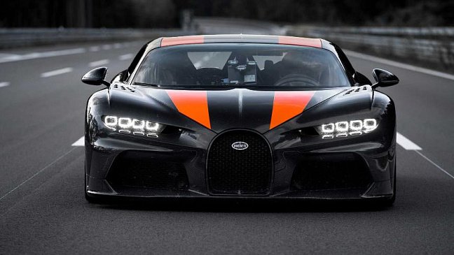 Гиперкар Bugatti Chiron в версии Longtail может ехать быстрее 489 км/ч