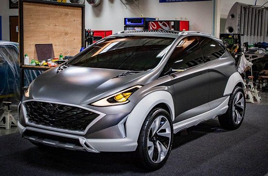 Hyundai Saga EV: кросс с электроприводом и 300 мм клиренса