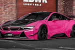 Тюнинг-ателье Liberty Walk построило самый сумасшедший гибридный спорткар BMW i8