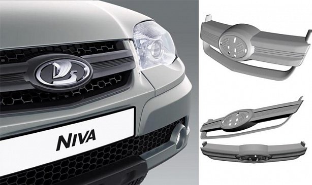 «АвтоВАЗ» защитил дизайн решётки радиатора Lada Niva