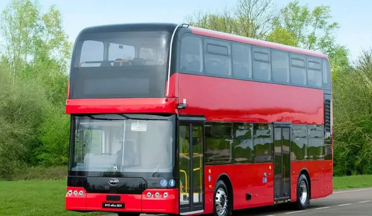Новые электрические автобусы BYD BD11 начнут появляться в Лондоне