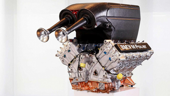 Компания BMW представила гибридный двигатель Twin-Turbo V8 на 640 л.с.