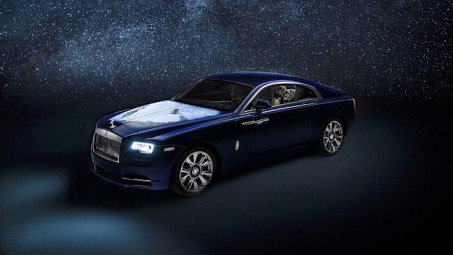 Особую вариацию Rolls-Royce Wraith посвятили Солнечной системе