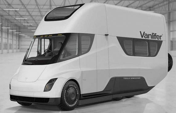 Илон Маск намекает на создание роботизированного фургона Tesla Robovan