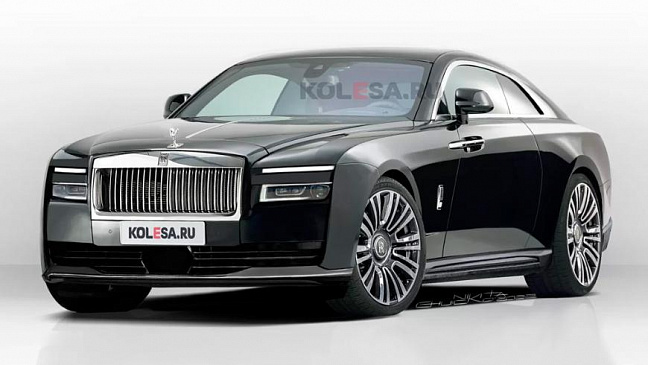 В Интернете показали первые изображения люксового Rolls-Royce Spectre