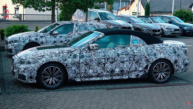 BMW 4-Series 2020 засняли во время тестирования