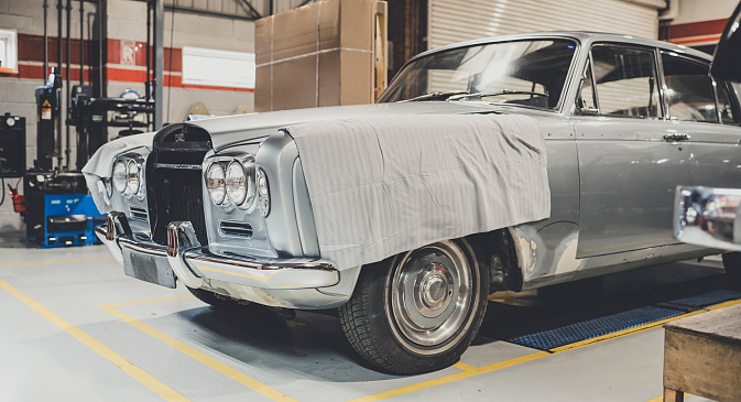 Компания Bentley возобновила работы по реставрации первой в истории серии T 1965 года