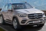 В интернете появились первые изображения обновленного кроссовера Mercedes-Benz GLE