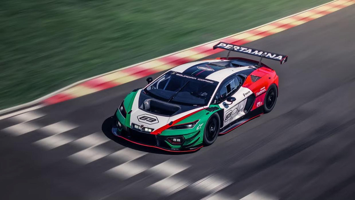 Вы будете впечатлены гоночным суперкаром Lamborghini Temerario GT3 