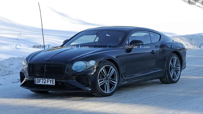 Компания Bentley вывела на тесты новый Bentley Continental GT