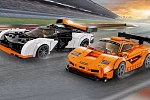 Компания Lego представила наборы McLaren Double Pack с F1 LM и Solus GT в честь 60-летия McLaren