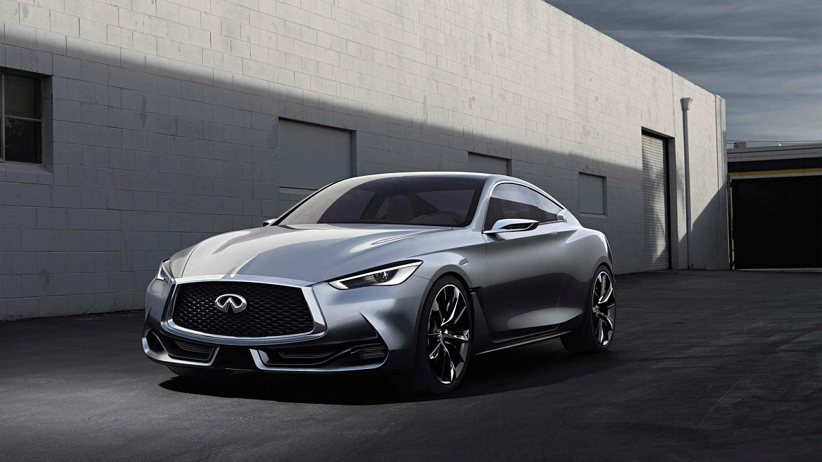 Серийную версию Infiniti купе Q60 оснастят двигателями Mercedes-Benz Серийную версию Infiniti купе Q60 оснастят двигателями Mercedes-Benz