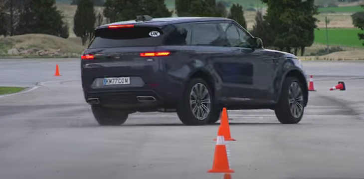 Гибридный Range Rover Sport PHEV оказался слишком тяжелым для прохождения лосиного теста