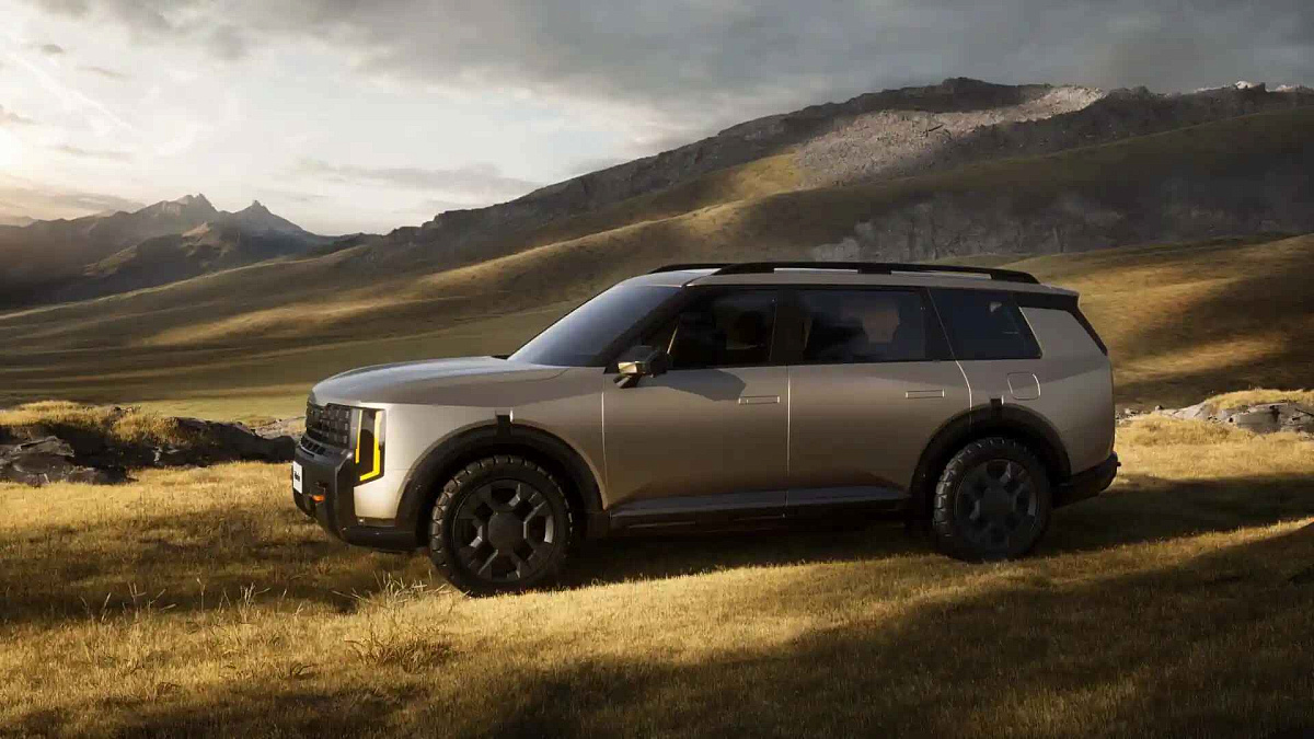 Новый Kia Telluride: как изменения превращают SUV в настоящего монстра за 10 секунд