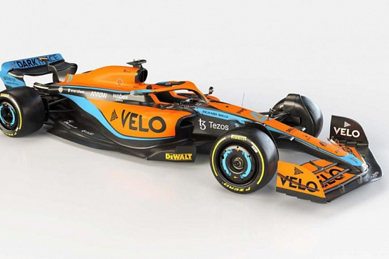 Команда McLaren представила болид Формулы-1 на сезон 2022 года