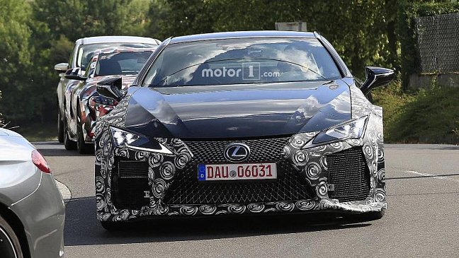 Появились подробности о высокопроизводительной версии купе Lexus LC 