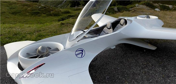 В Америке разрабатывают летающий прототип DeLorean