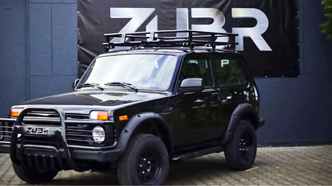 В Германии выставили на продажу спецверсию внедорожника LADA Niva под названием ZUBR