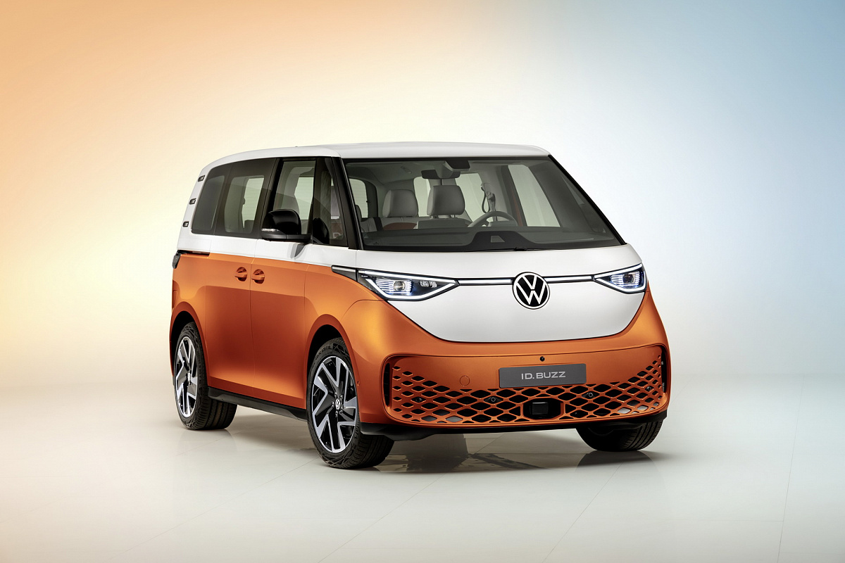 Volkswagen презентовал новый микроавтобус ID. Buzz в пассажирском и коммерческом варианте