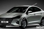 Обновленный Hyundai Solaris для России показали не первых рендерах 