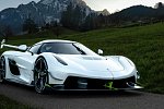 Koenigsegg Jesko показали на невероятных фотографиях из Швейцарии