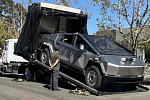 Прототипы электромобилей Tesla Semi и Cybertruck с лидарами на капоте были замечены в США