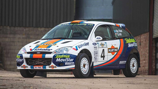 Раллийный Ford Focus WRC легендарного гонщика Колина Макрея выставили на аукцион