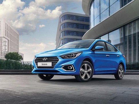 Hyundai Solaris стал самый популярным автомобилем в парке Москвы