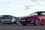 Audi TTS против Audi R8