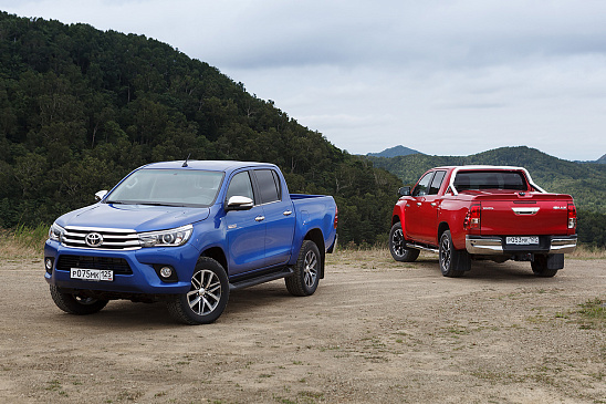 Японцы захватили рынок России: 24% пикапов - это Toyota