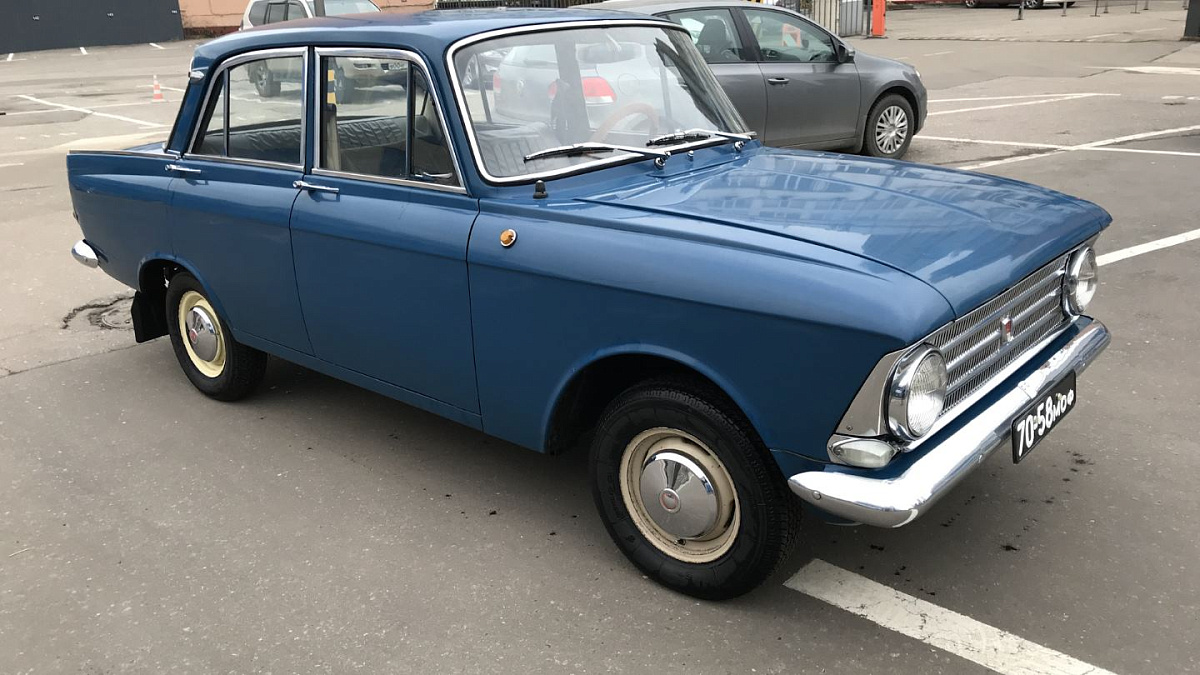 Находка из прошлого: редчайший «Москвич-408» 1967 года продается по цене гаджета