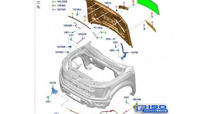 В Сети появились патентные изображения "заряженного" Ford F-150 Raptor 2021 