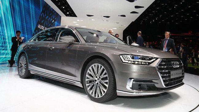 Audi открыл конфигуратор на новый седан A8 для США