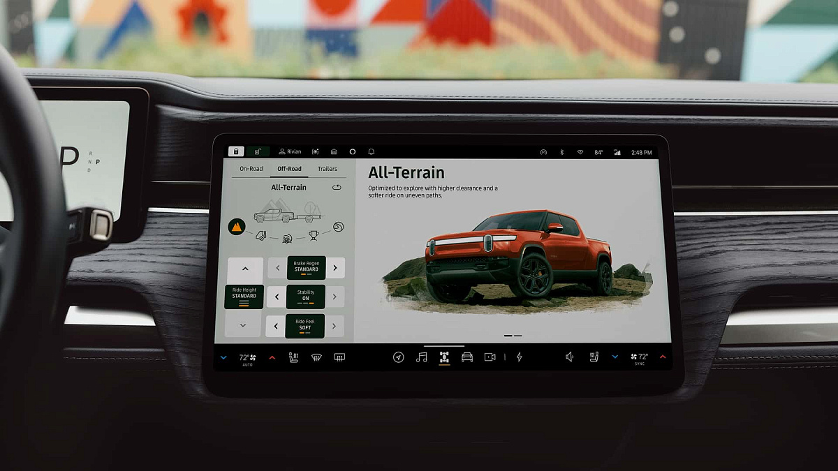 Автопроизводитель Rivian демонстрирует свое мастерство в области программного обеспечения