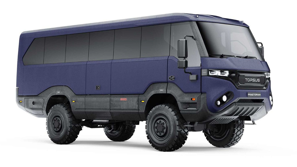Компания Torsus начала прием заказов на свои внедорожные автобусы Компания Torsus начала прием заказов на свои внедорожные автобусы