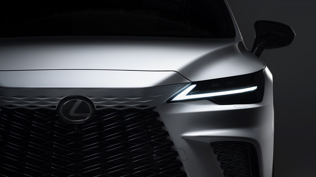 Lexus RX 2023 года обновленной генерации официально дебютирует 1 июня 2022 года