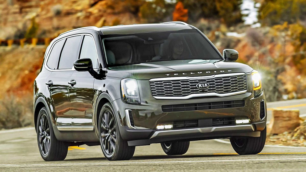 KIA Telluride получил пять звезд за безопасность