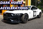 Послушайте грозный рев двигателя нового Ford Mustang Dark Horse 2024 года