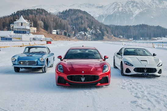 Компания Maserati привезет в Санкт-Мориц классические и современные иконы автопрома