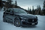 Maserati Levante и сноубордист установили новый мировой рекорд скорости