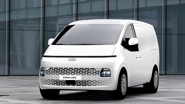 Концерн Hyundai разработал фургон Staria Load с космической внешностью
