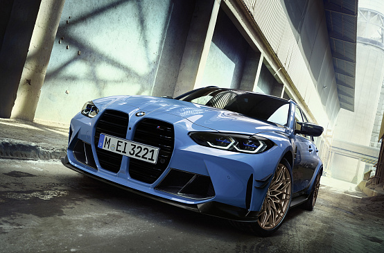 Компания BMW демонстрирует детали M Performance для нового универсала M3 Touring