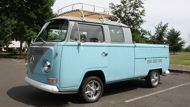 Пикап Volkswagen 1969 года выпуска стал электрокаром 