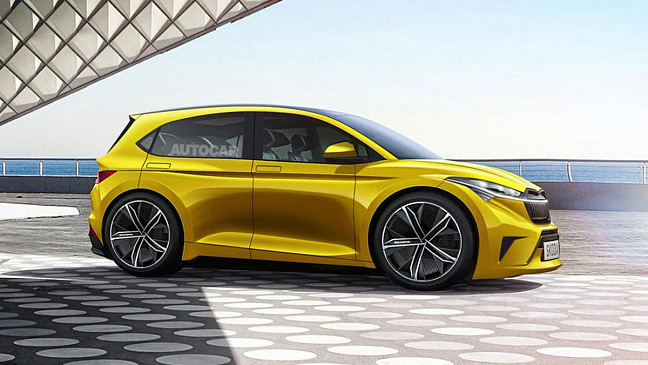 Компания Skoda планирует выпустить новый электрический автомобиль к 2025 году