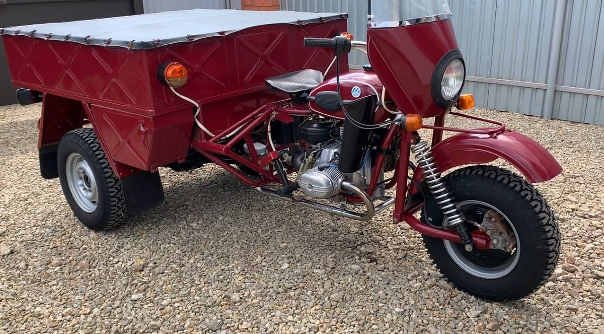 Урал Геркулес – мощь грузовых российских мотоциклов, которых якобы не существует